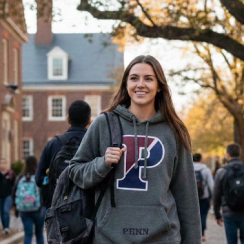 Vintage UPenn Hooded Sweatshirt